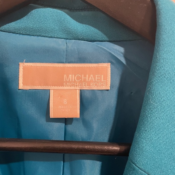Michael Michael Kors teal Blazer - Picture 3 of 7